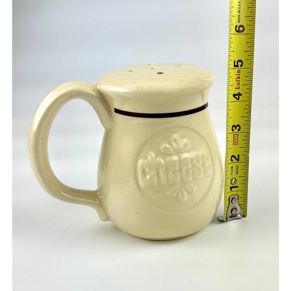 Charming Vintage Parmesan Cheese Shaker - Rustic Italian Kitchen Decor 1970s - Picture 6 of 8